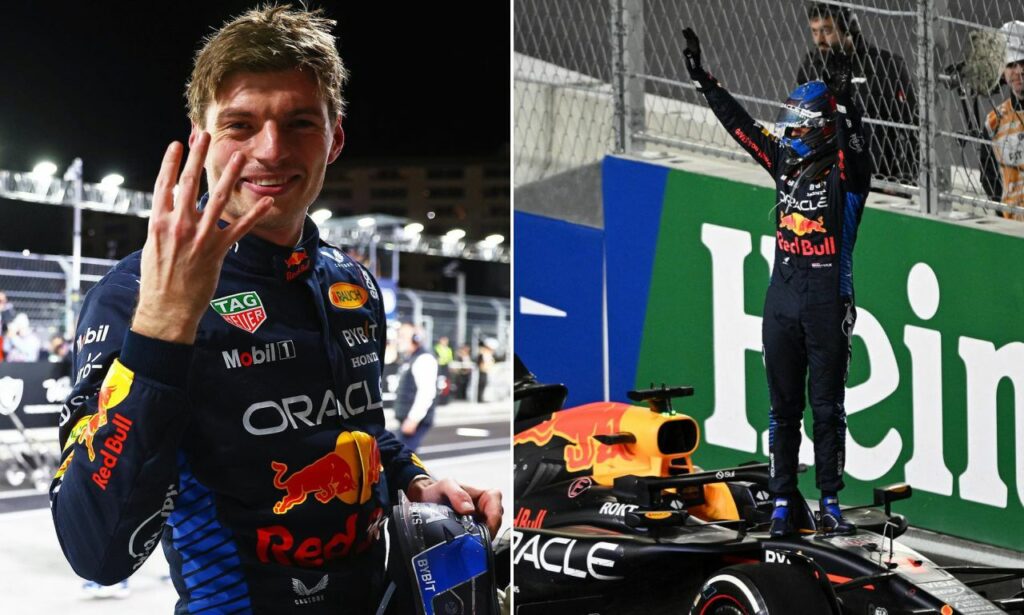 Verstappen wins title as Russell triumphs in Vegas