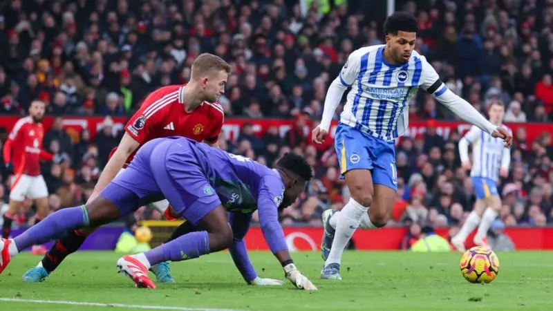 Onana howler helps Brighton to win at Man Utd