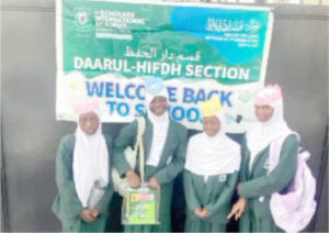 Student of I-Scholars International Academy, Gwarinpa, Abuja