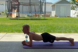 9-Year-Old Boy Sets New Plank World Record